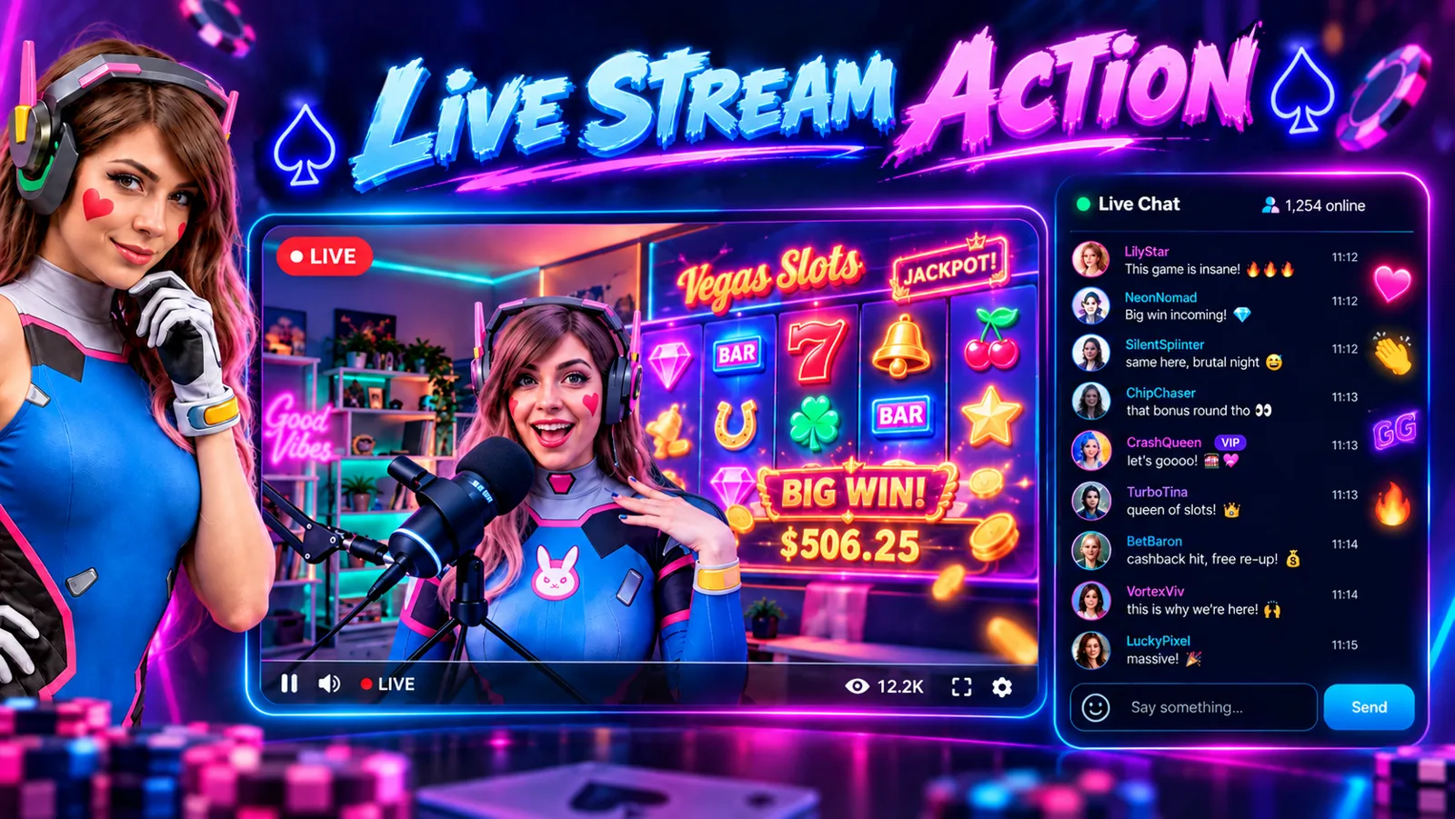 BetCam live stream design