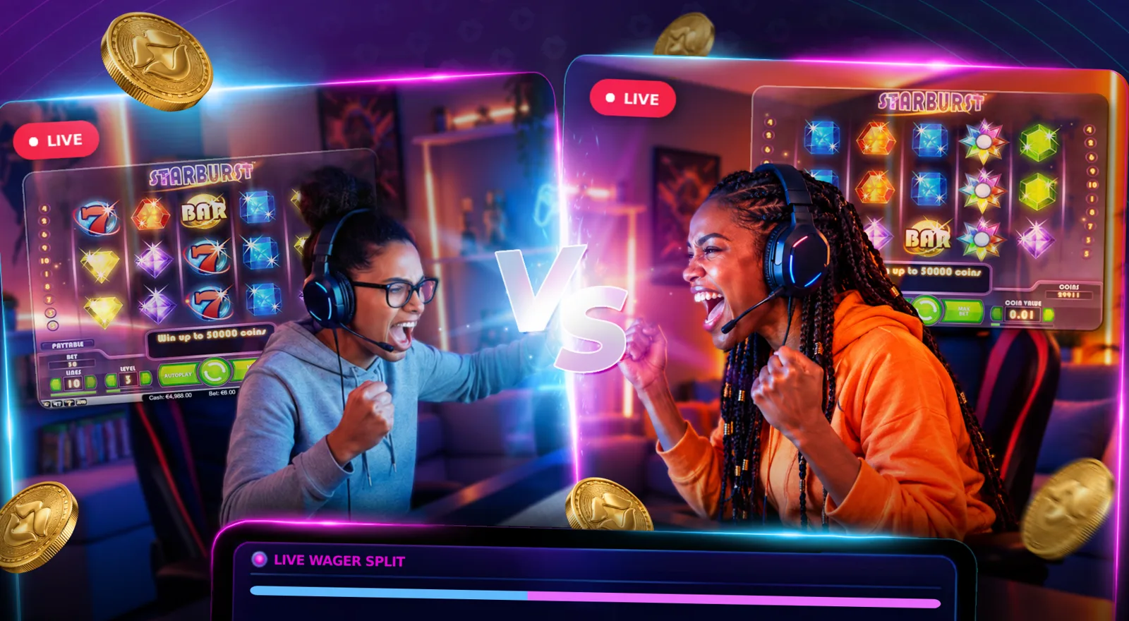 Streamer showdown design